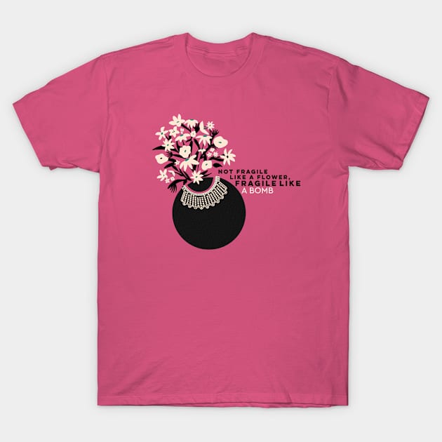 Fragile like a bomb T-Shirt by gabdefazio